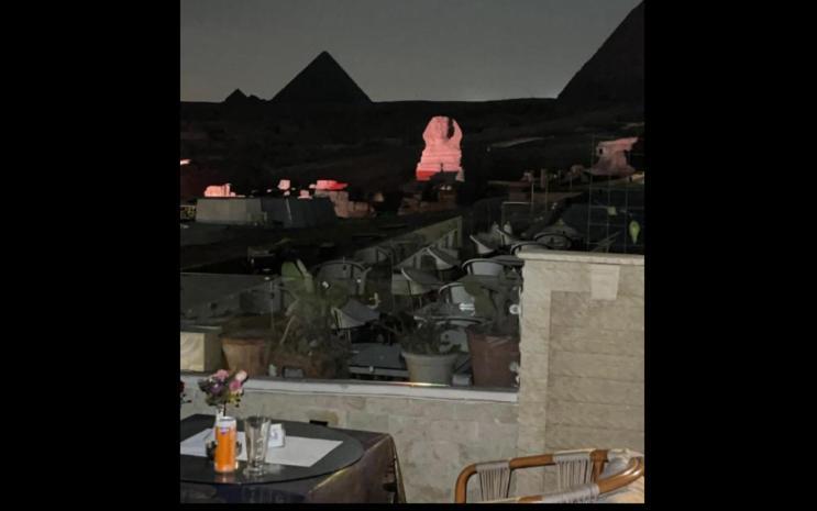 Queen Cleopatra View Hotel Kafret el-Gabal Kültér fotó